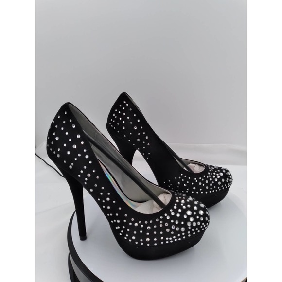 LURE-S by DELICIOUS closed toe platform 5.5" heel size 5.5 - Picture 1 of 5